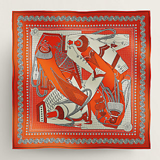 Zouaves et Dragons Bandana shawl 140